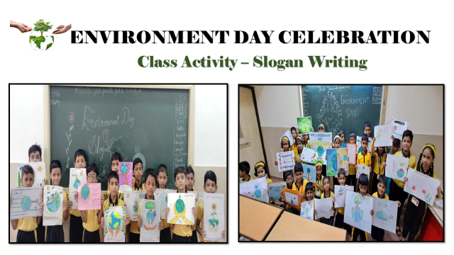 Environment day - Slogan writing